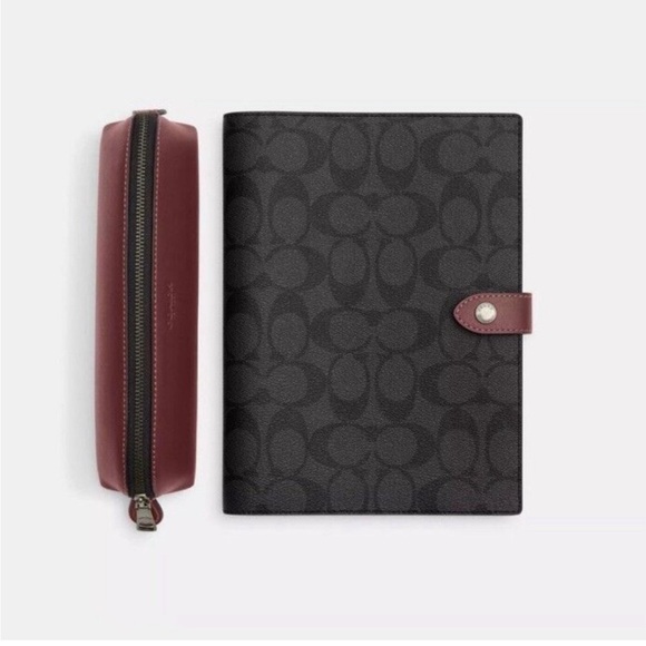 Coach Accessories - ❤️❤️❤️NEW Coach notebook+pencil case ❤️❤️❤️